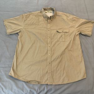 Bob Allen Shirt Mens 2XL‎ Button Up Mesh Lined Hunting Shooting Outdoor